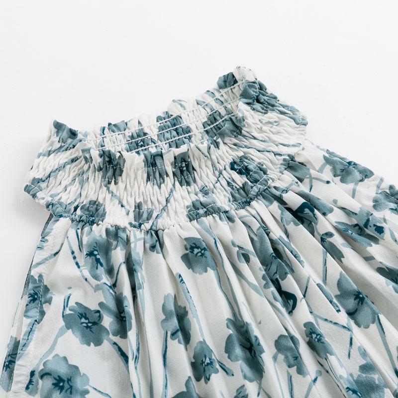 Floral print women cropped tops