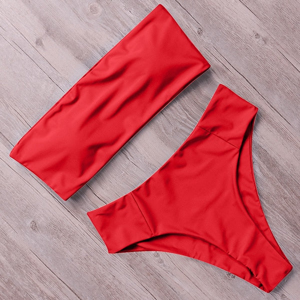 Bandage High Waist Bikini