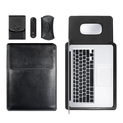 PU Leather Sleeve Bag Case For Laptop
