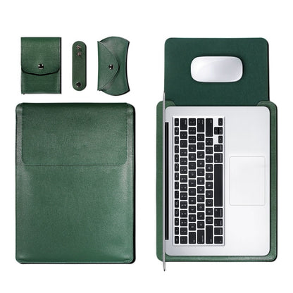 PU Leather Sleeve Bag Case For Laptop