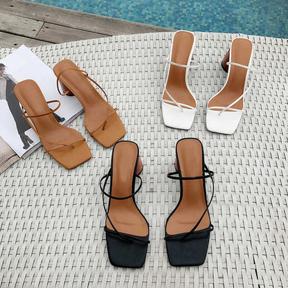 Summer High Heel Sandals