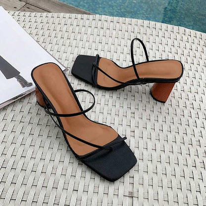 Summer High Heel Sandals