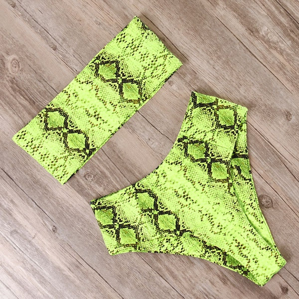 Bandage High Waist Bikini