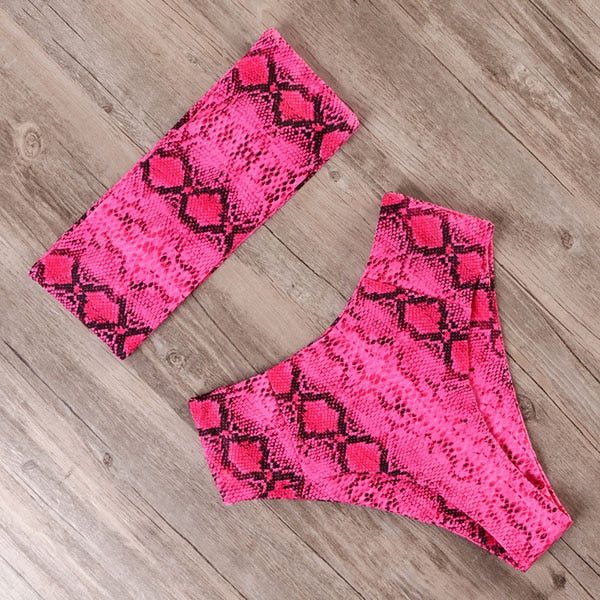 Bandage High Waist Bikini