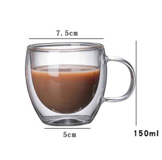 Double Wall Glass Coffee Cup