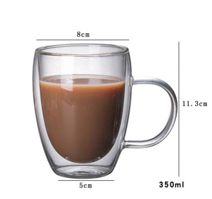 Double Wall Glass Coffee Cup
