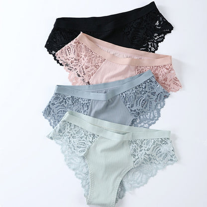Cotton Lace Panties