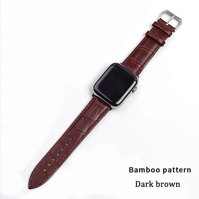 Leather Watch Band for Apple Watch