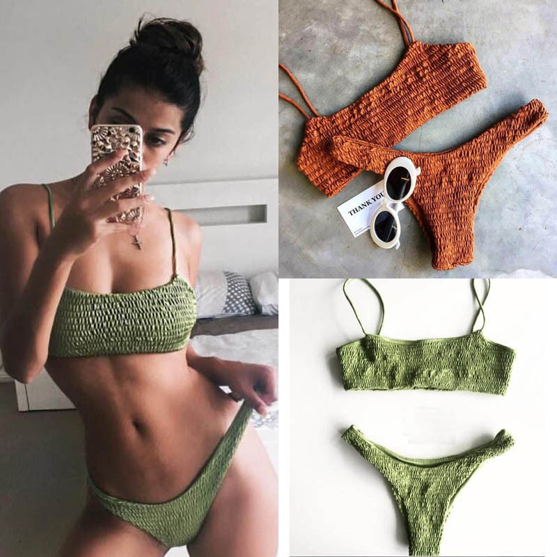 Push-up Bandage Bikini Set