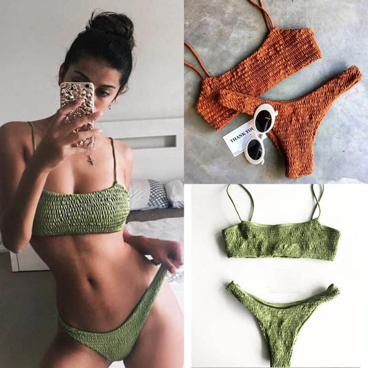 Push-up Bandage Bikini Set