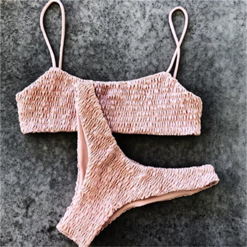 Push-up Bandage Bikini Set