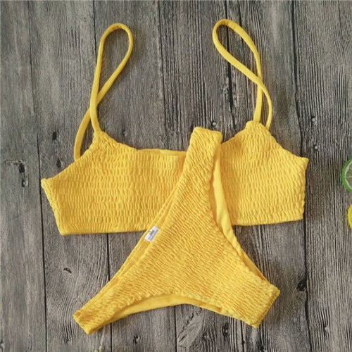Push-up Bandage Bikini Set