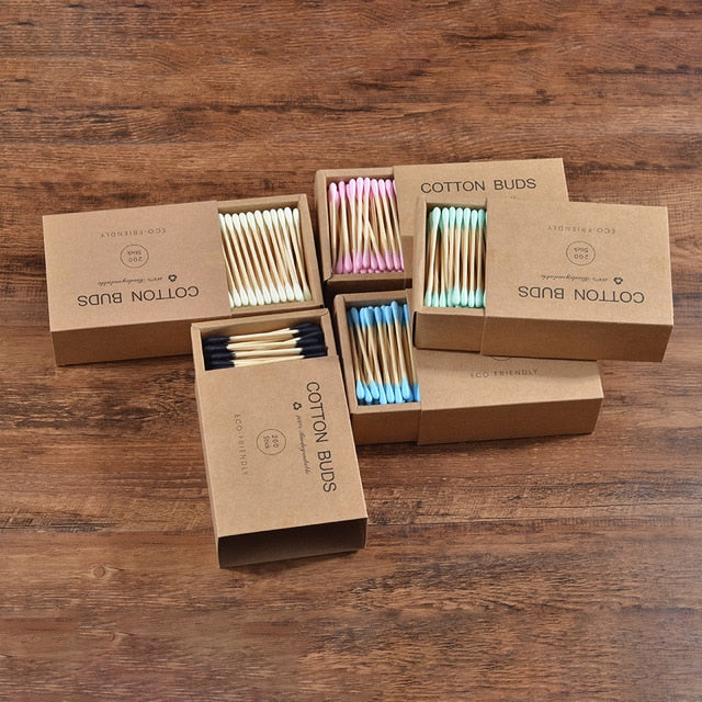 Mixed Color Eco Friendly wooden Toothbrush