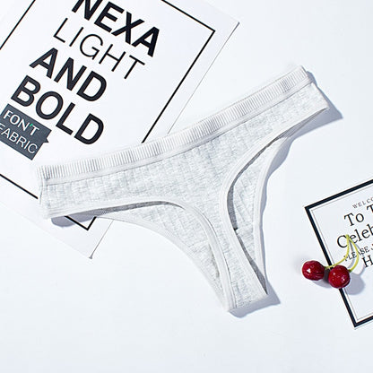 Cotton G-String Thong Panty