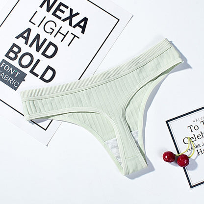 Cotton G-String Thong Panty