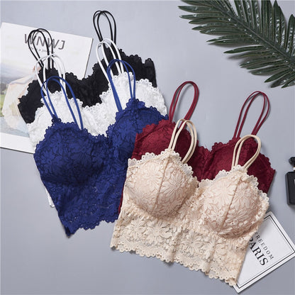 Push Up Wireless Lace Bra
